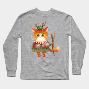 Mystic Cat Long Sleeve T-Shirt